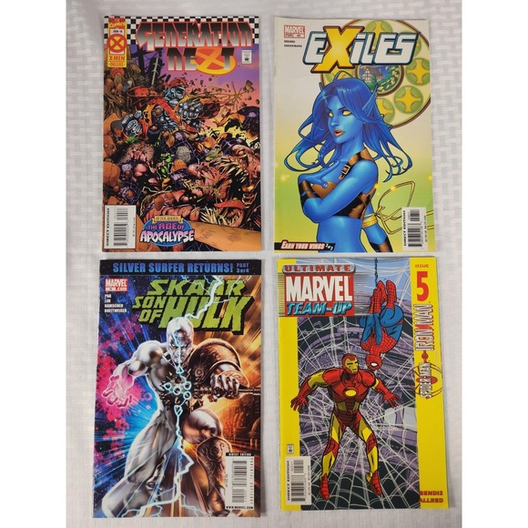 Other - Skaar Son of Hulk #9 2009, Exiles August 04', Generation Next Vol 1 95' + More